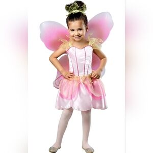 NIB Rubie's Springtime Fairy with Wings Child Costume - S- Fairytale, Halloween